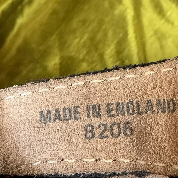 Vintage Dr. Martens Black Leather Platform Fisherman Sandals Made In England - Picture 9 of 10